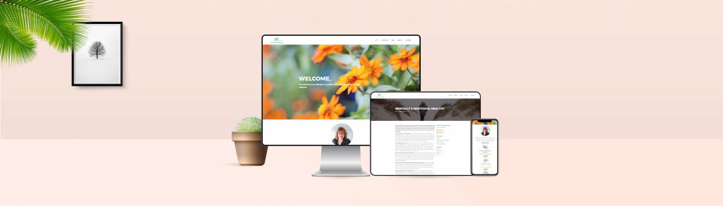 Sue McCoy Website Mockup