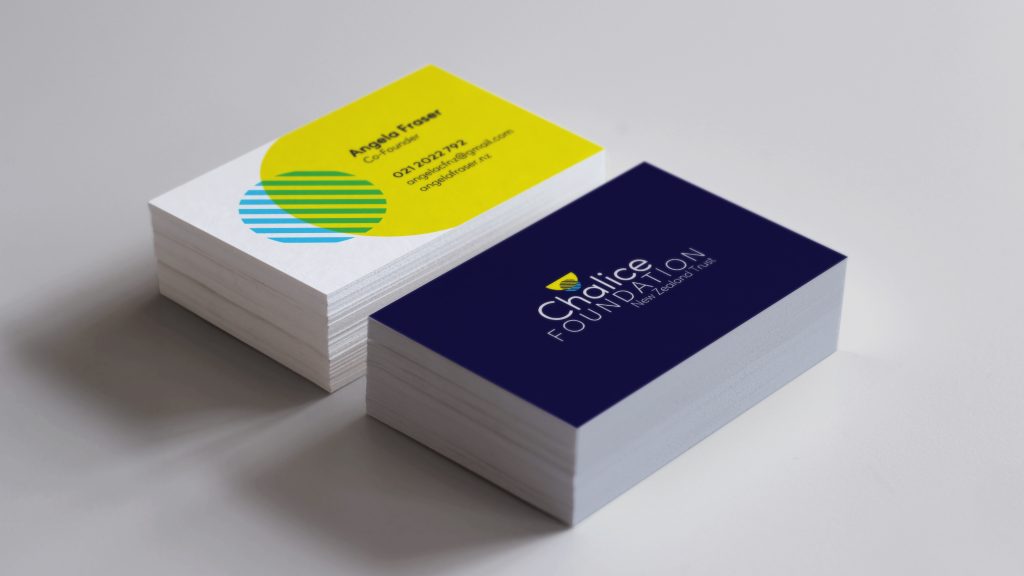The Chalice Foundation Mock up Business Cards